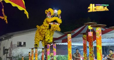 庆济公活佛圣诞千秋  双溪拉兰天明坛高桩舞狮助兴