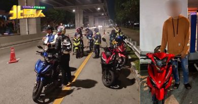 取缔公路流氓 警扣押4摩哆 发30张罚单
