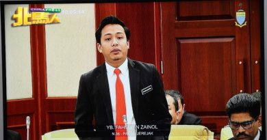 槟州议会︱ 把“YB”称为“先生、女生” 议会“菜鸟”法米再诺惹笑众人