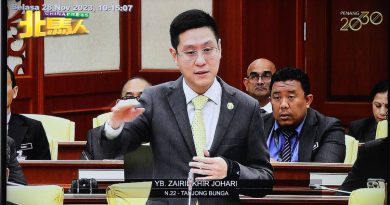 槟州议会︱峇都蛮3地突发水灾 再里尔 : 主因排水系统效率低