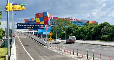 双威嘉年华广场新高架桥 已启用  方便取道BKE民众 进入泊车