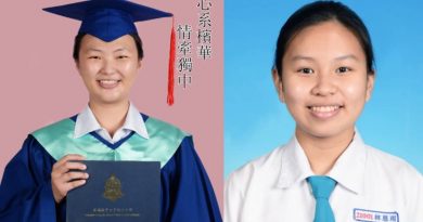 2023统考放榜︱槟华独中8科目100%及格 高中生吕彩谊考获8A