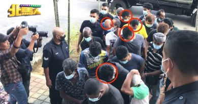 被控勒索华青 5警皆不认罪