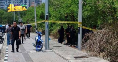 峇东埔路旁草丛    惊见不明女尸