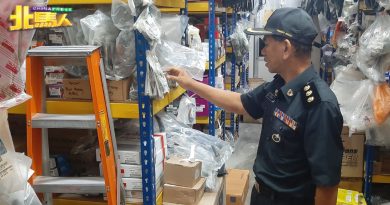 槟内贸局突击4店  起获2万彷冒汽车零件
