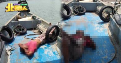 中年男槟城大桥坠海 海上电塔承包商员工发现救起