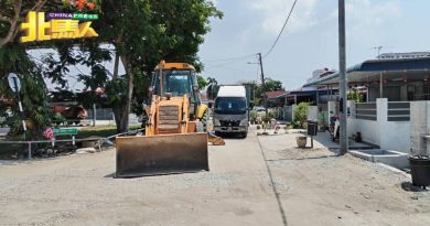 北海国花园搬迁排污管工作竣工 剩道路重铺工作 料22日完工