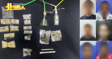 警捕6吸毒男  起获各类毒品
