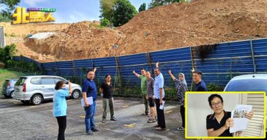 亚依淡至敦林苍佑大道工程进行2年多 Mutiara Ria居民申诉 : 每日生活在恐惧中