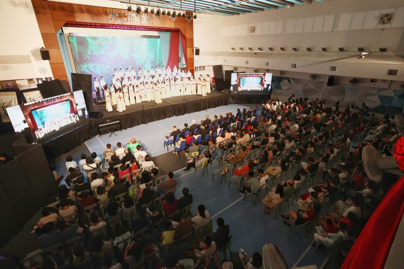 恒毅总校第27届“恒竹新芽”文娱晚会，获得热烈反应，也为家协活动基金筹获了16万令吉。