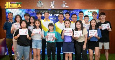 州内乒乓水平逐步提升 程铁诚冀选手 砂拉越马运会夺奖