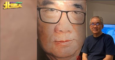 唐毓铭最大水彩自画像  列大马纪录大全