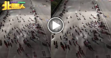 逾百飙摩哆党齐聚 进行“速度与激情”