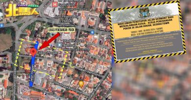 为砍伐树木 Jalan Vermont暂封路