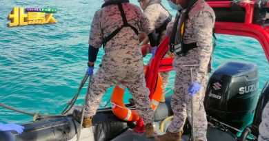 槟海事执法员海上巡逻时  惊见一具身分不明男浮尸