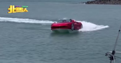交怡也有水上超跑  玩半小时 收费1500
