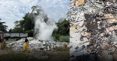毒烟昨晚至今早笼罩大山脚 地砖厂被揪出是元凶罚500
