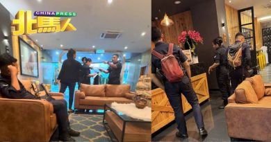 成群警察回酒店助寻1帽子 中国女游客感动高呼 “大马警察值得信赖”