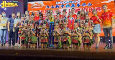 大山脚中秋嘉年华儿童文化舞蹈赛 平民小学A队《大山小爱》夺冠