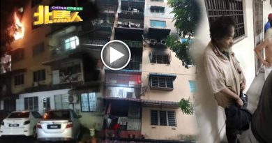 疑煮食时引发火灾 居民冒险破门而入救男子