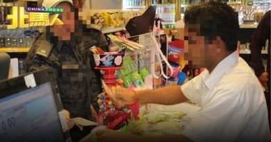 持工厂工作许可证 却在零售店打工 槟移民局捕9外籍员工