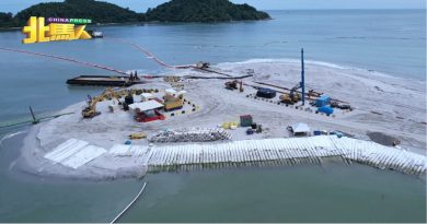 法力占：调查显示 硅岛填海施工没可疑