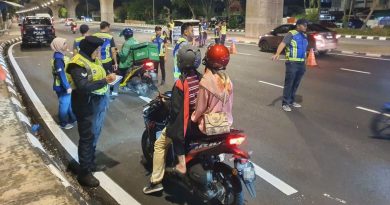 警设路障查258交通工具 发28张罚单给违例者
