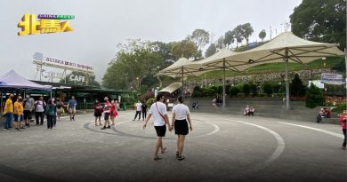 重建山边崖小贩中心期间 升旗山广场作为临时小贩场地