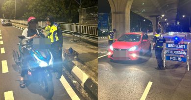 警方再取缔“公路流氓” 发49罚单 扣查6交通工具