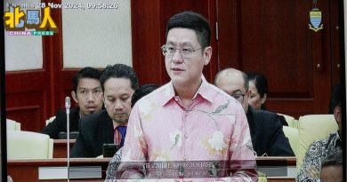 槟州议会 | 重型交通工具来往无替代道路 再裏尔：居民 请忍一忍！