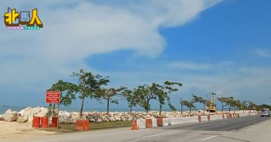 北海清洁海滨海蚀严重 林冠英：中央拨888万建海堤