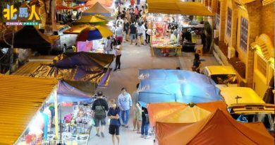 2个斗母宫新春夜市 北海人办年货好去处