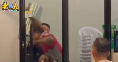 私事产生误会 男子用垃圾桶盖打人