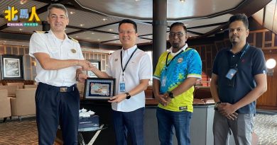 “挪威天空号”首次靠港 杨顺兴：近3000名游客到乔治市