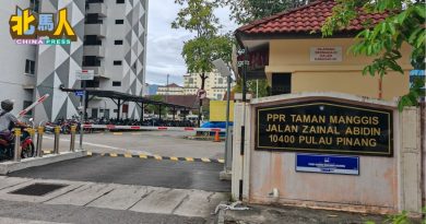 山竹园人民组屋全槟首个 启用自动道闸及门禁卡