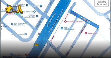 峇东3路改单向道 26日起 试验性3个月　　