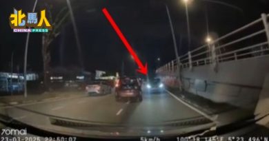 轿车司机不熟槟路向  误闯州回教堂路逆驶