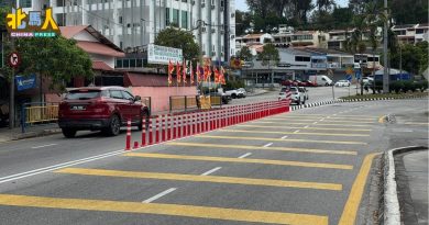 王耶宗建议槟市政厅 延长日落洞大道 武吉南玛路隔离墩