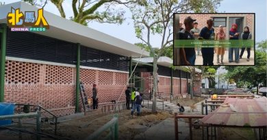 旧关仔角公厕工程建设工程 槟市长亲身视察监督