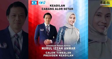 公正党党选 | 曾敏凯支持努鲁 竞选署理主席