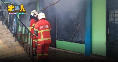 宗教学校教室突失火  幸无人伤亡