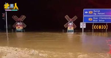 凌晨起雨下不停 华玲峨仑铅县 淹了