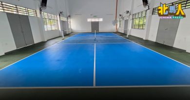 峇眼达南选区 迎来首个室内匹克球场