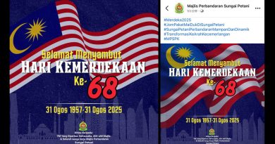 国旗再出包 11条纹 16星角 这一回 双溪大年市议会｜附音频