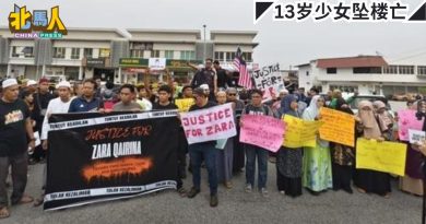 13岁少女坠楼亡 | 拉大队直捣服务中心 槟伊青团促教长辞职