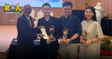 3华裔医生勇夺全国亚军 槟卫生局发文表场　　