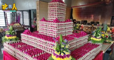 315篮啅公庙办小型盛会 1.2万红蛋祝寿篮啅大