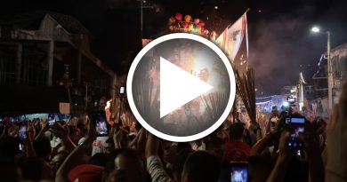 大山脚盂兰胜会圆满落幕 29尺大士爷坐化 送旺四方