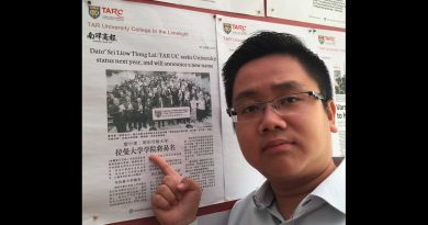 进不了政府大学而参政 王宇航批马华当年无作为