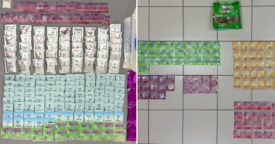 警瓦解“毒果汁”集团 捕7毒贩 起340万毒品